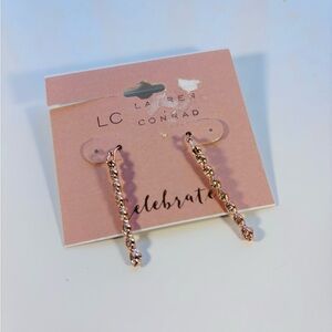 LC Lauren Conrad Crystal Earrings
